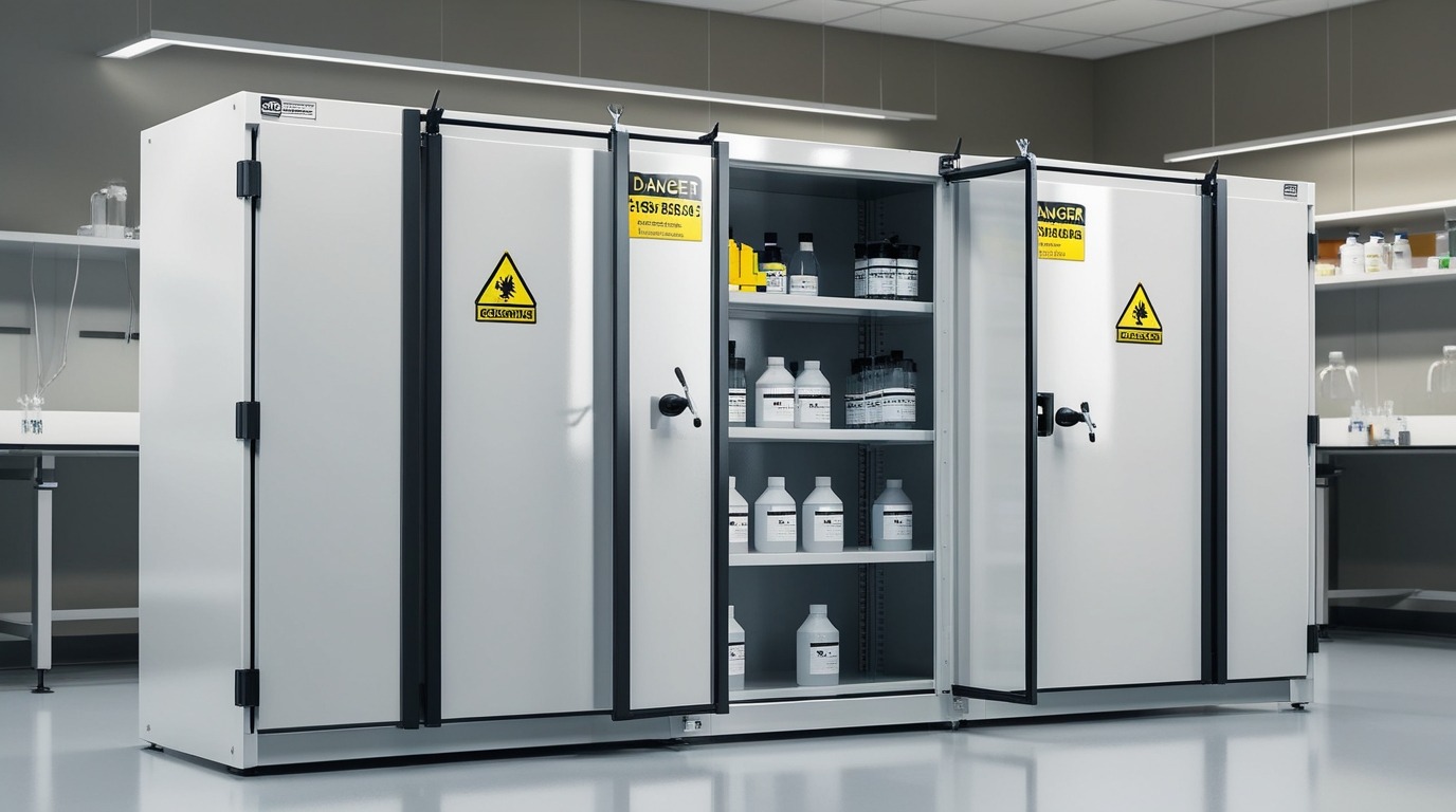 Chemical Storage Cabinets 02