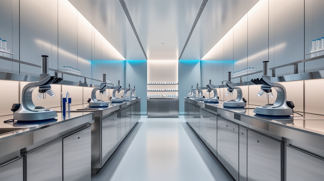 Laboratory equipment for pharma industry