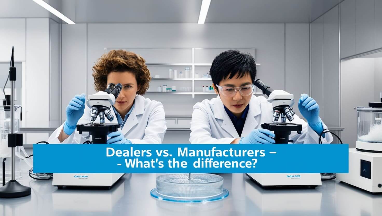 Lab Equipment Dealers vs. Manufacturers 01