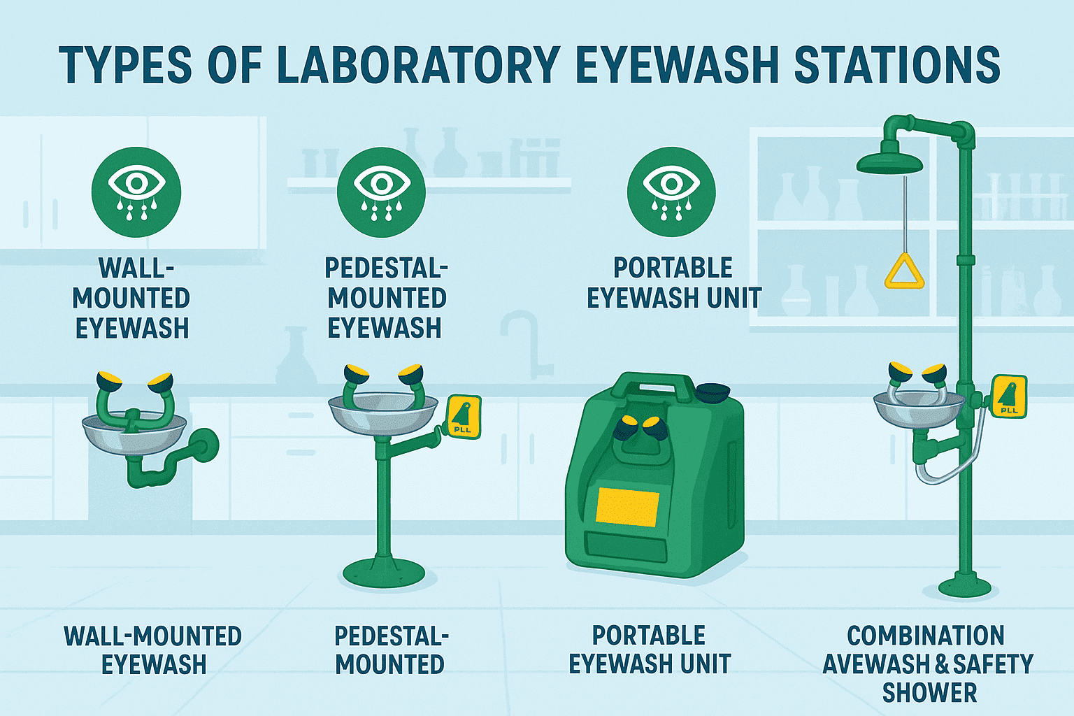 top laboratory eye wash equipment