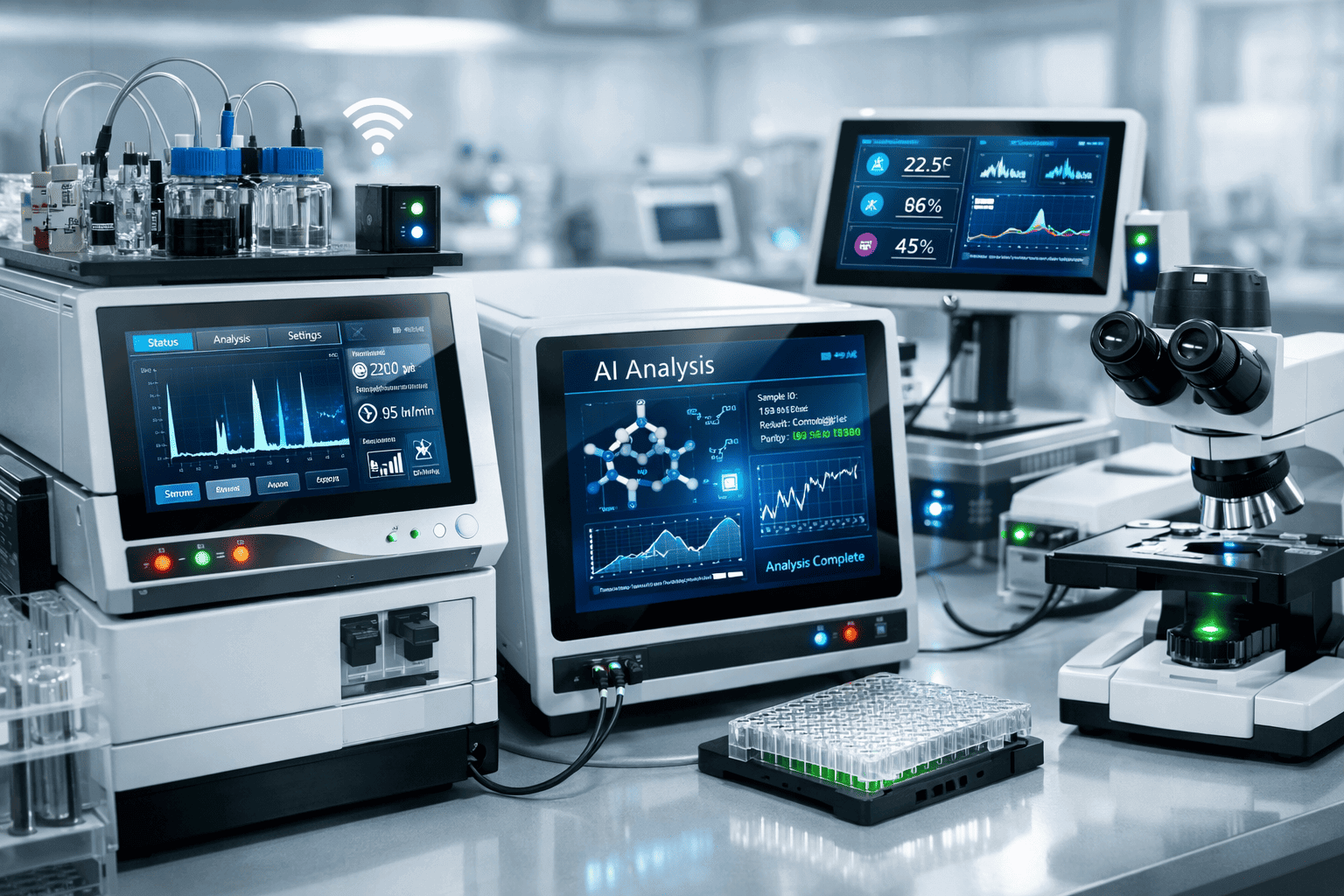 Integration of AI and Machine Learning in Analytical Equipment